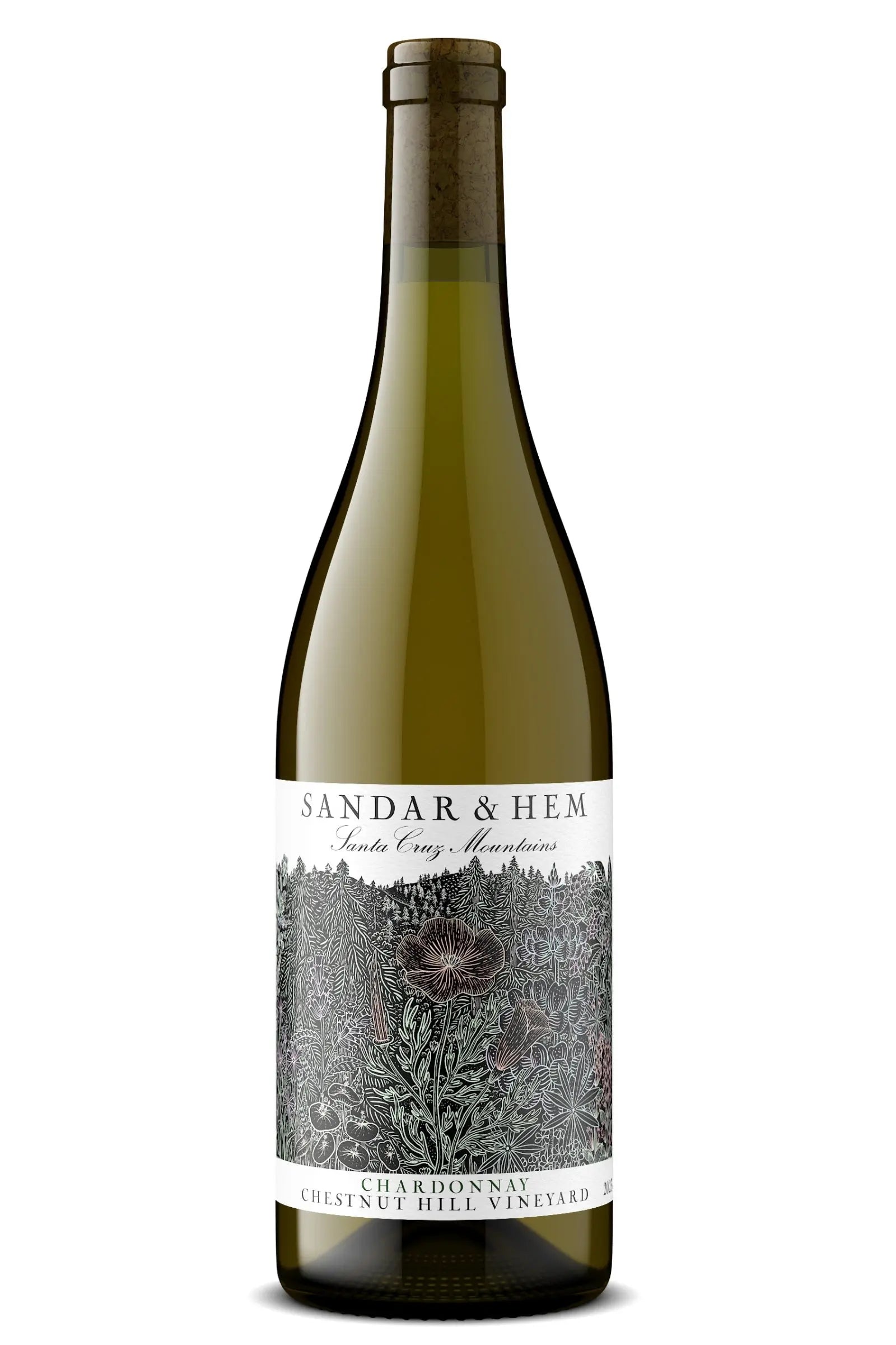 2023 Chardonnay "Chestnut Hill" Sandar & Hem Santa Cruz Mountains 0,75l Florian Fine Wine