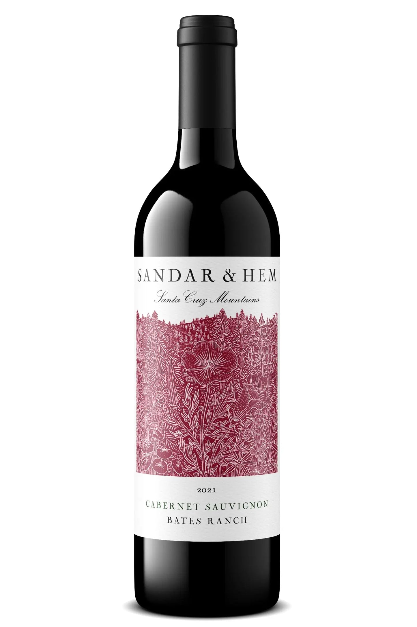 2021 Cabernet Sauvignon "Bates Ranch" Sandar & Hem Santa Cruz Mountains 0,75l Florian Fine Wine