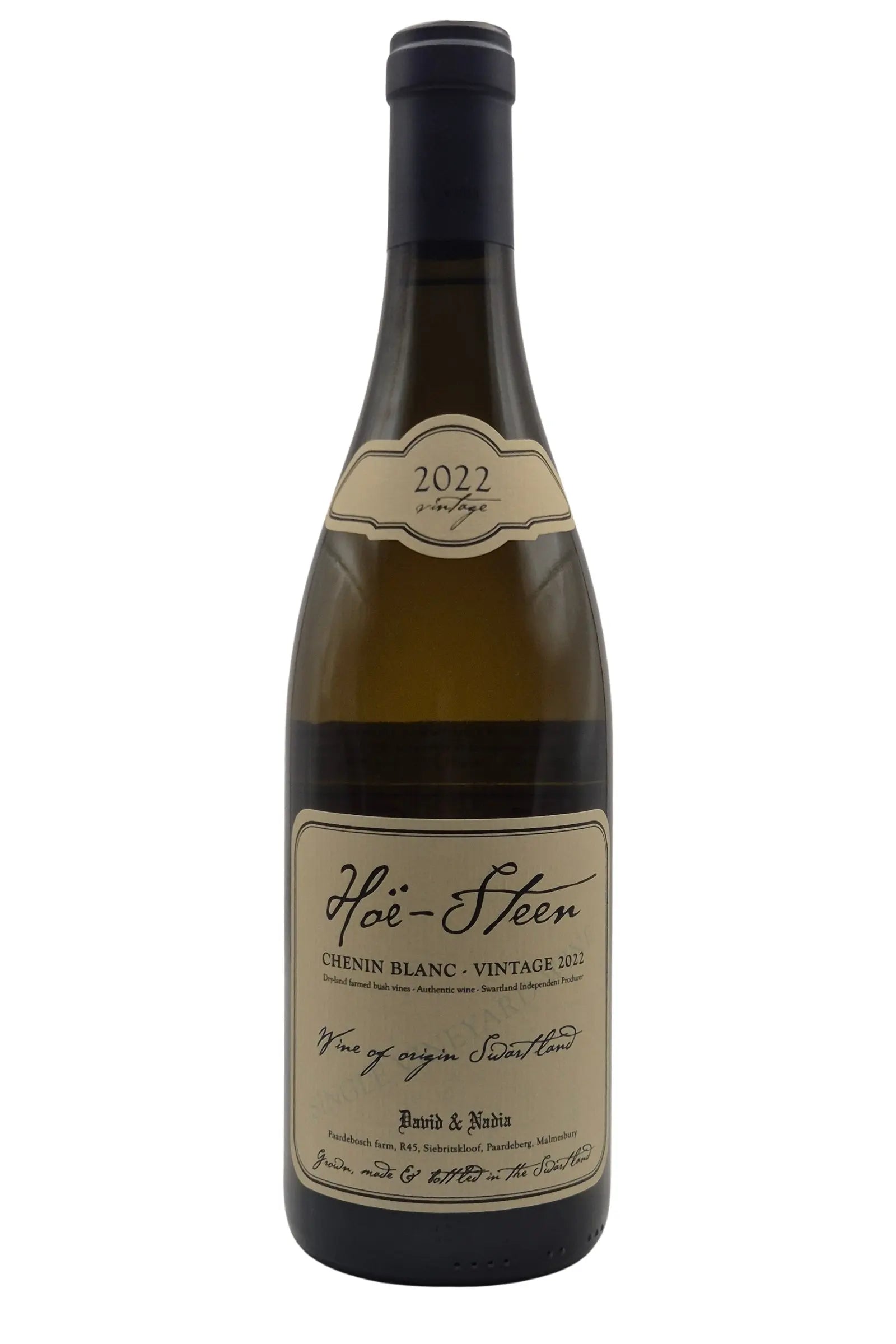 2022 Hoe-Steen Chenin Blanc David & Nadia Swartland 0,75l Florian Fine Wine