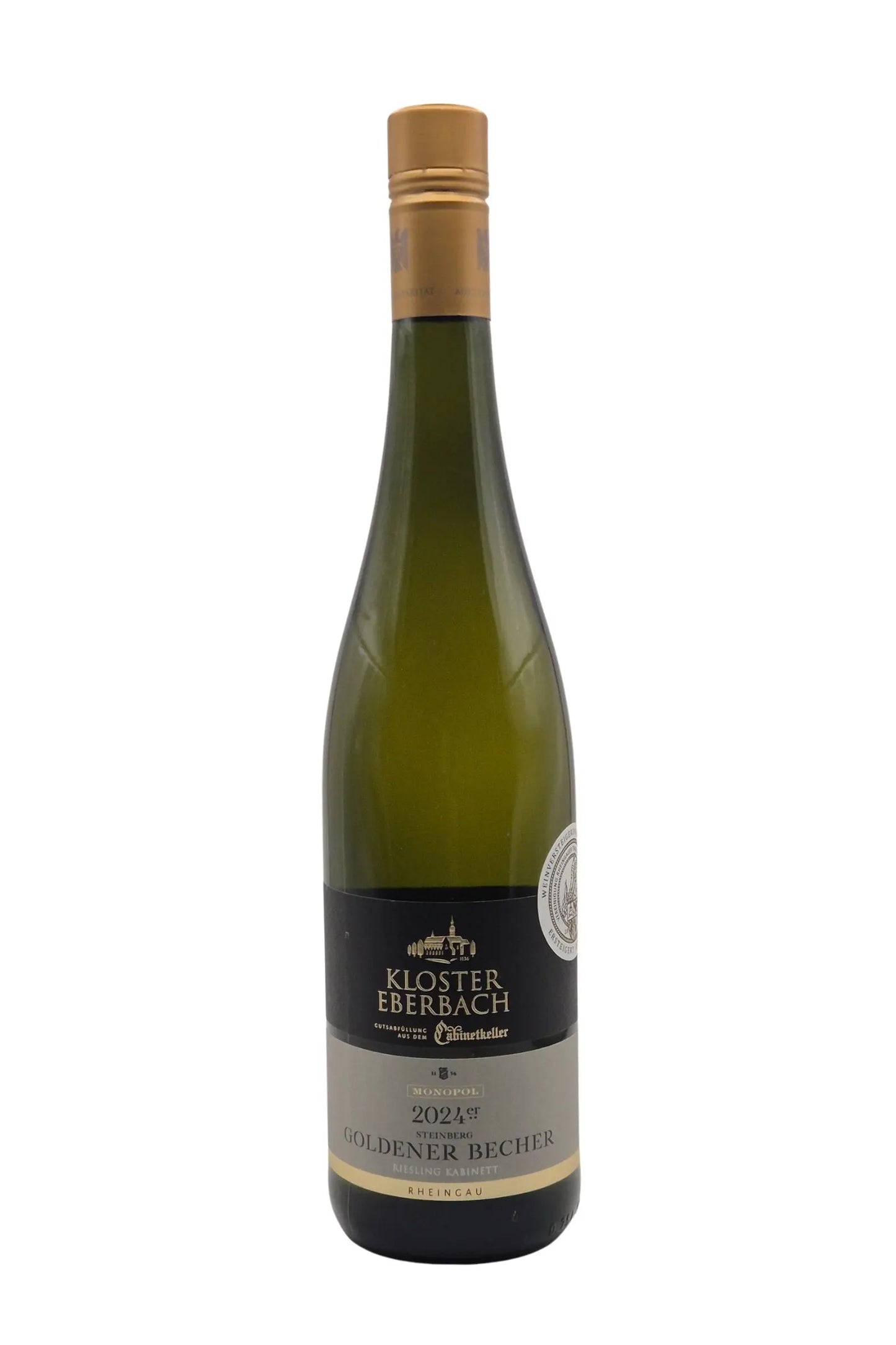 2024 Steinberger Goldener Becher Riesling Kabinett VDP.Grosse Lage "Steigwein" Kloster Eberbach Rheingau 0,75l Florian Fine Wine