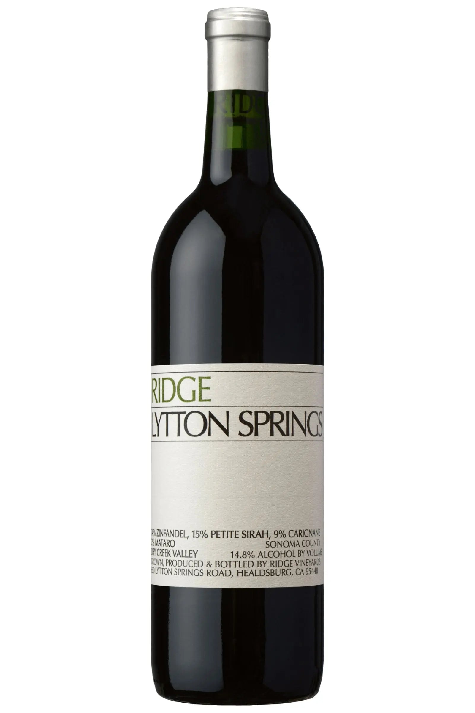 2023 Lytton Springs Zinfandel Ridge Vineyards Kalifornien 0,75 l Florian Fine Wine